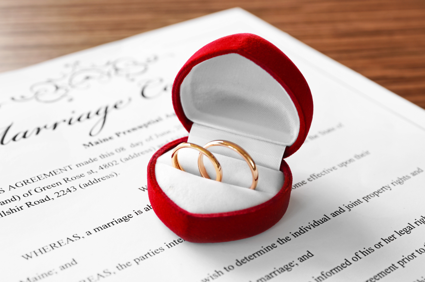 Tout savoir sur le contrat de mariage