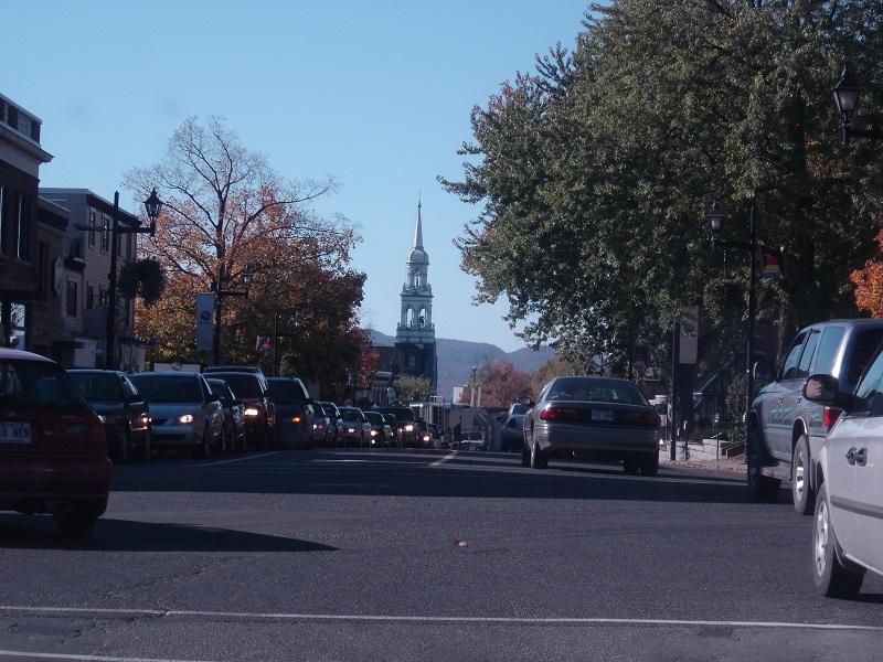 Rue Principale à Granby
