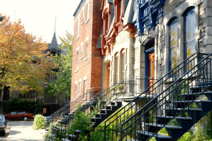 Maison en rangée à Montréal