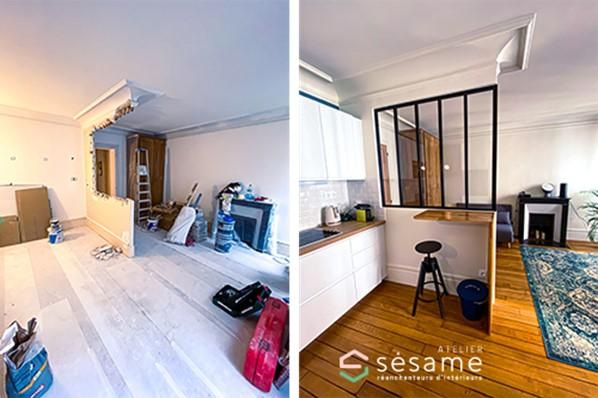 Rénovations d'appartement Atelier Sésame