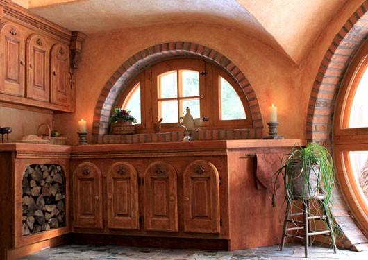 The hobbit micro chalet kitchen