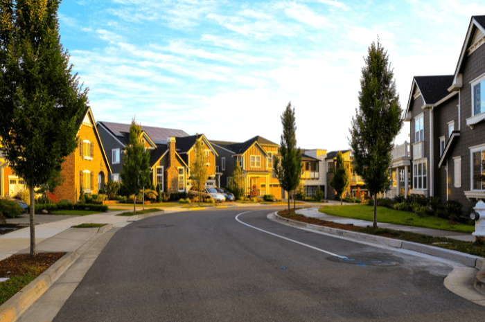 Quartier résidentiel