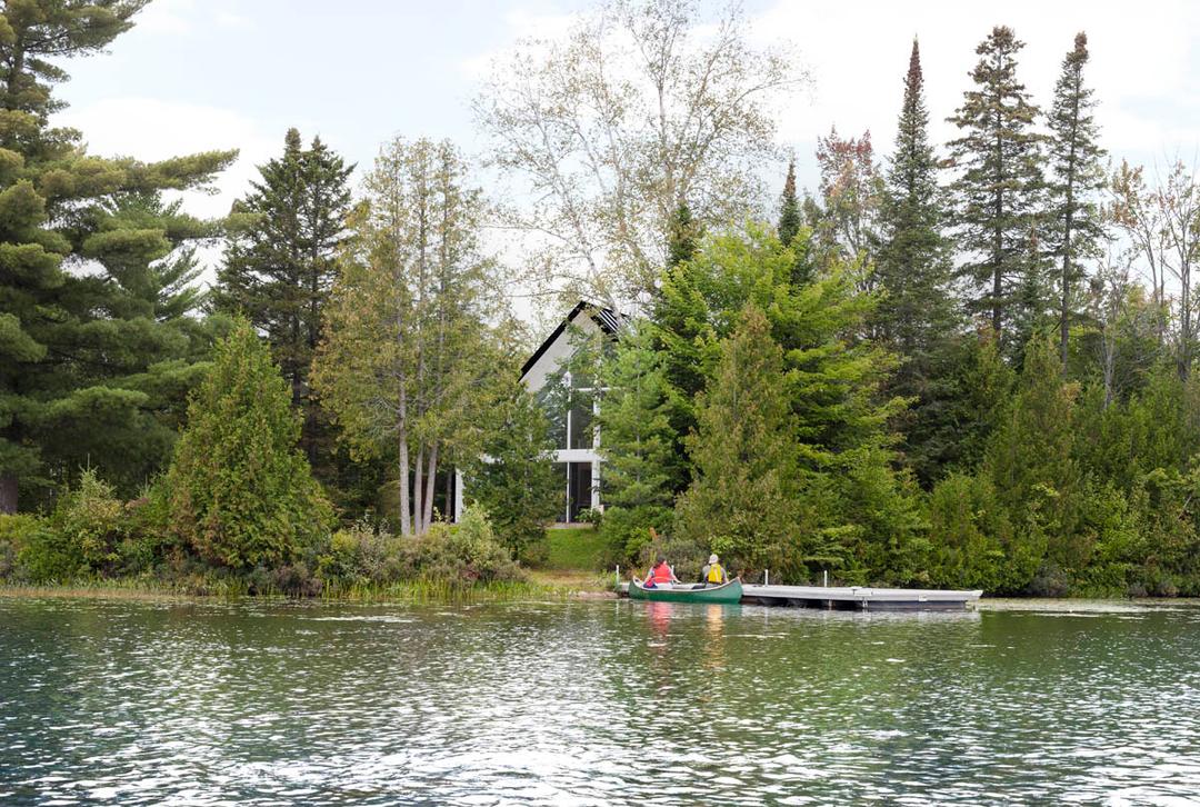 Beach cottage exterior