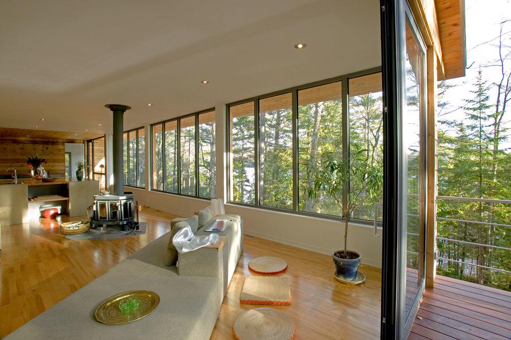 Longhouse interior