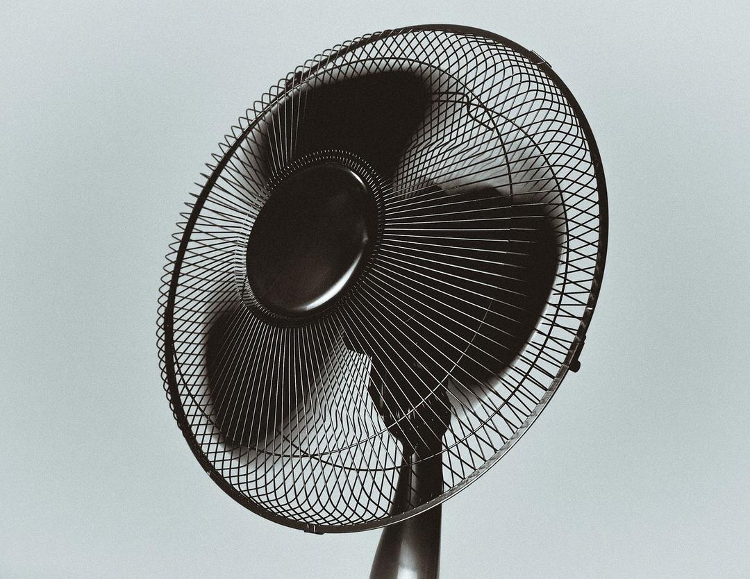 Un ventilateur noir