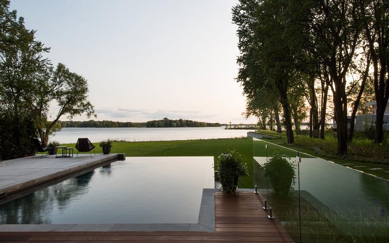 Extérieur maison Senneville Blouin Tardif