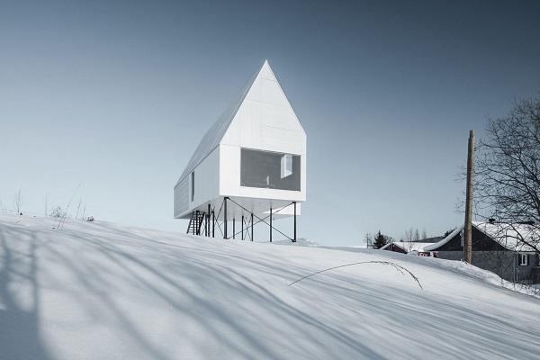 Acheter un chalet sur pieux en montagne 1