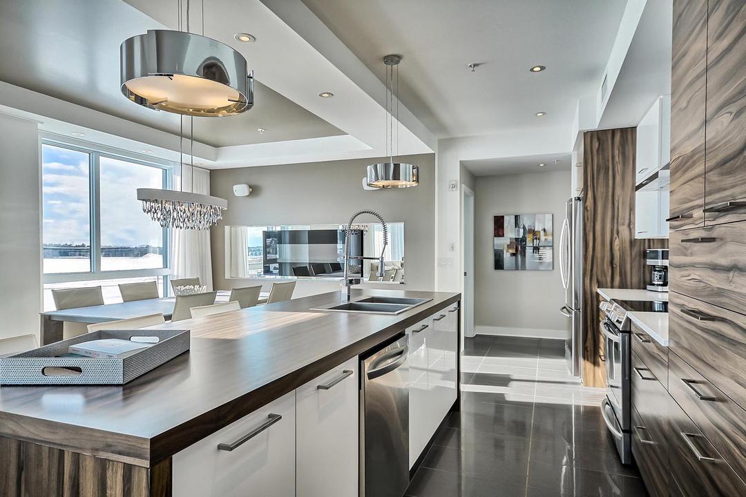 Magnifique condo Luxxcité cuisine