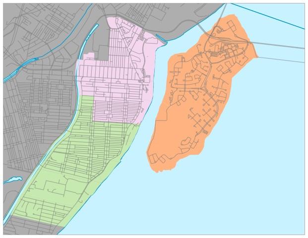 Les quartiers de Verdun