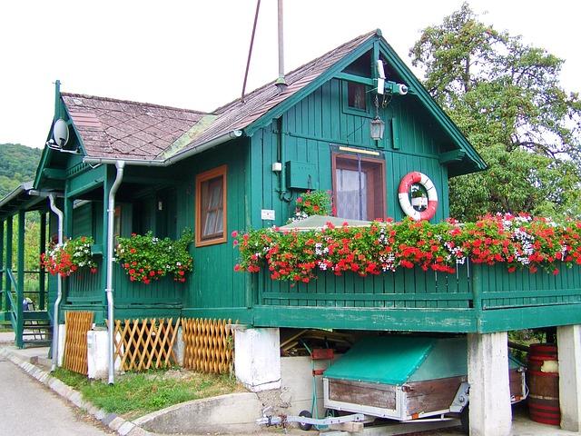 Un chalet locatif tout en couleur