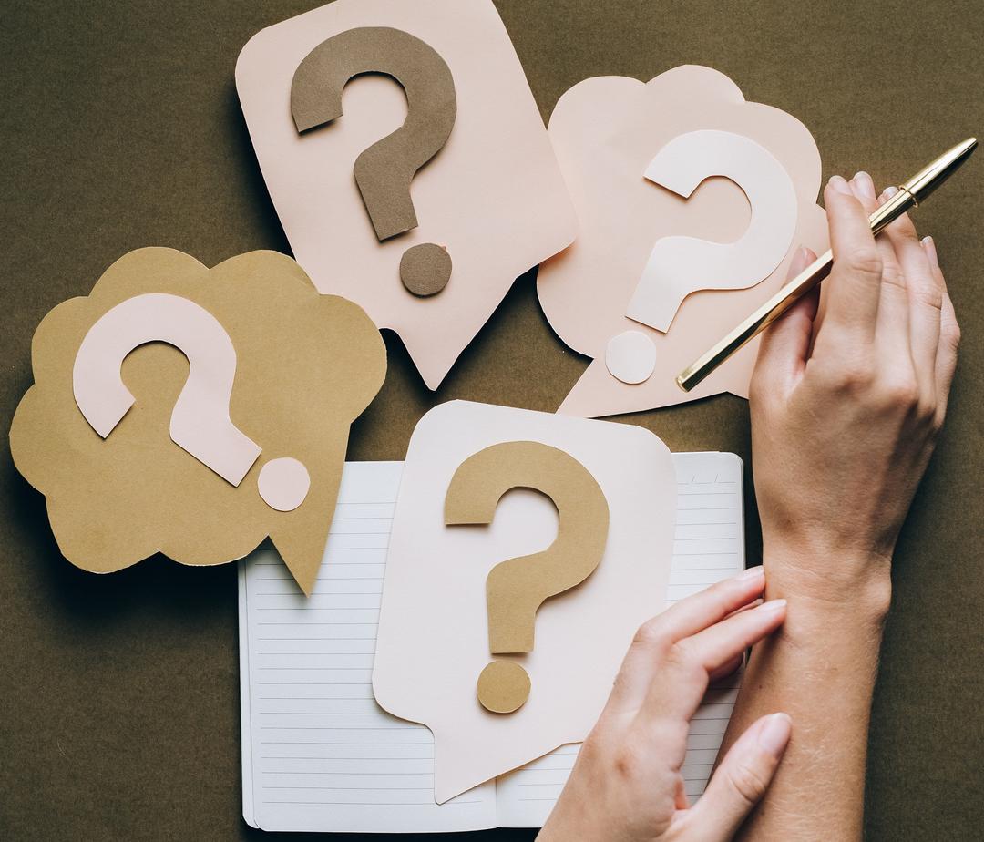 Someone asking questions