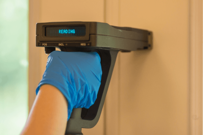 Appareil pour détecter le plomb dans la peinture