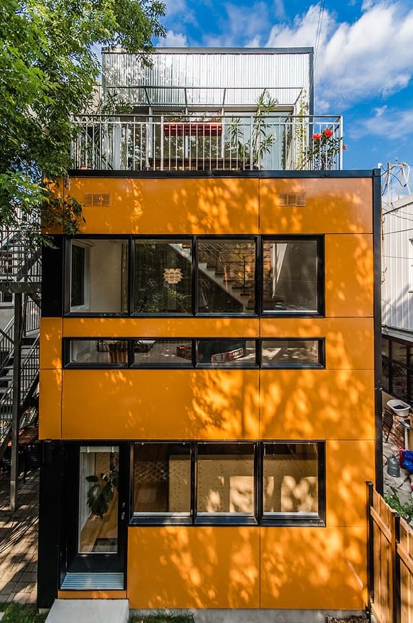 Le Polder vue de face