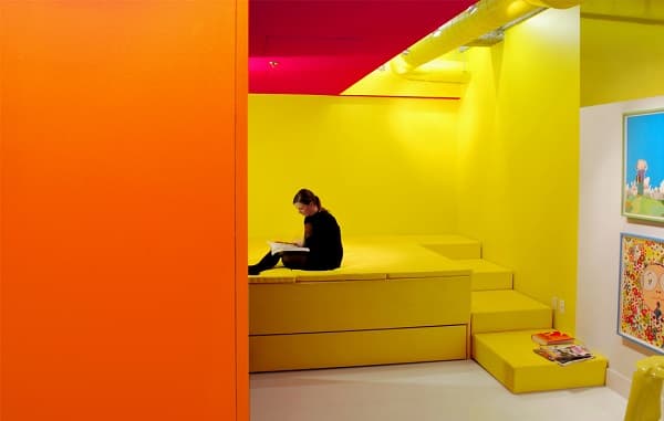 Maison prismatique chambre