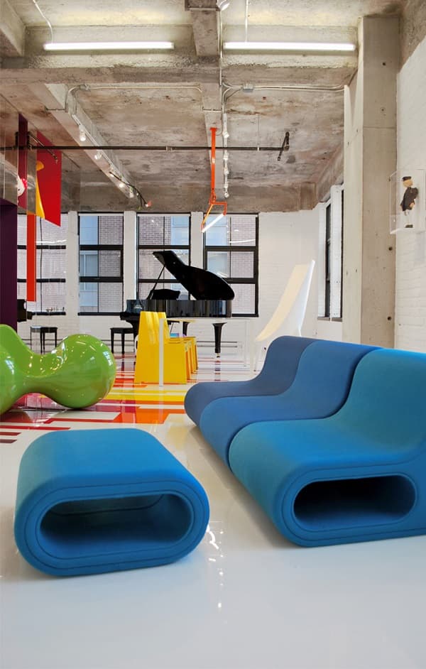 Maison prismatique fauteuils