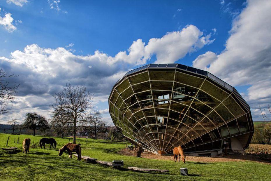 Heliodome vue de face