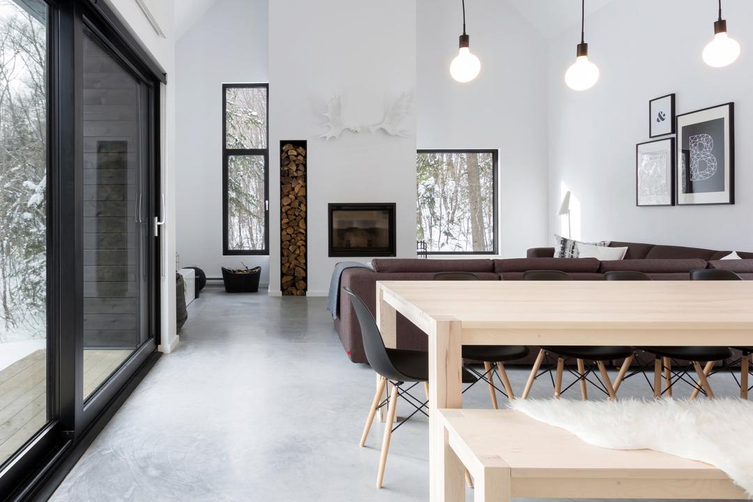 maison nordique rustique : villa boréale intérieur_10 jolies maisons scandinaves à découvrir_XpertSource