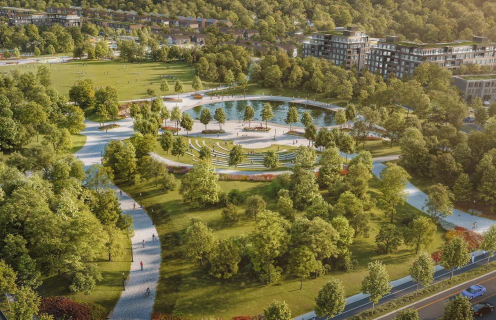 Concept du quartier Melrose