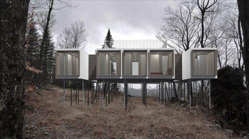 Fibonacci container house