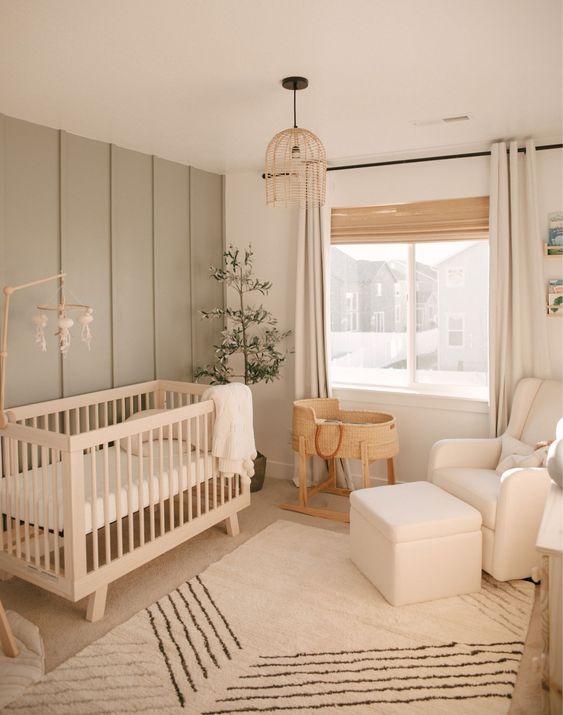 Chambre de bébé scandinave
