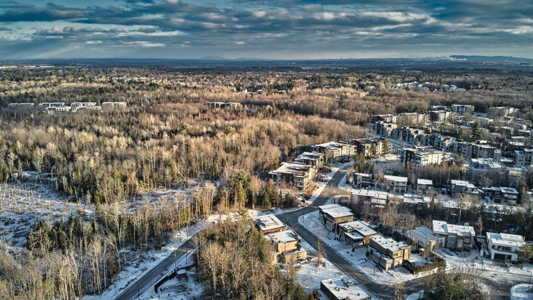 Vue aérienne de Blainville