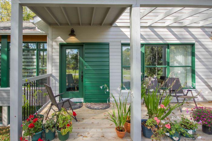 Maison d'Hélène et Jacques porte