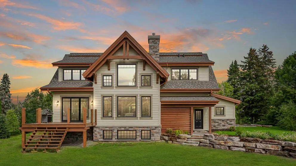 Maison de prestige derrière