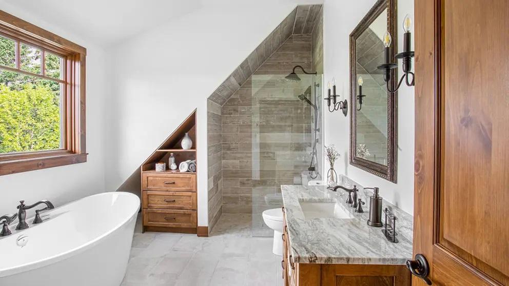 Maison de prestige salle de bain