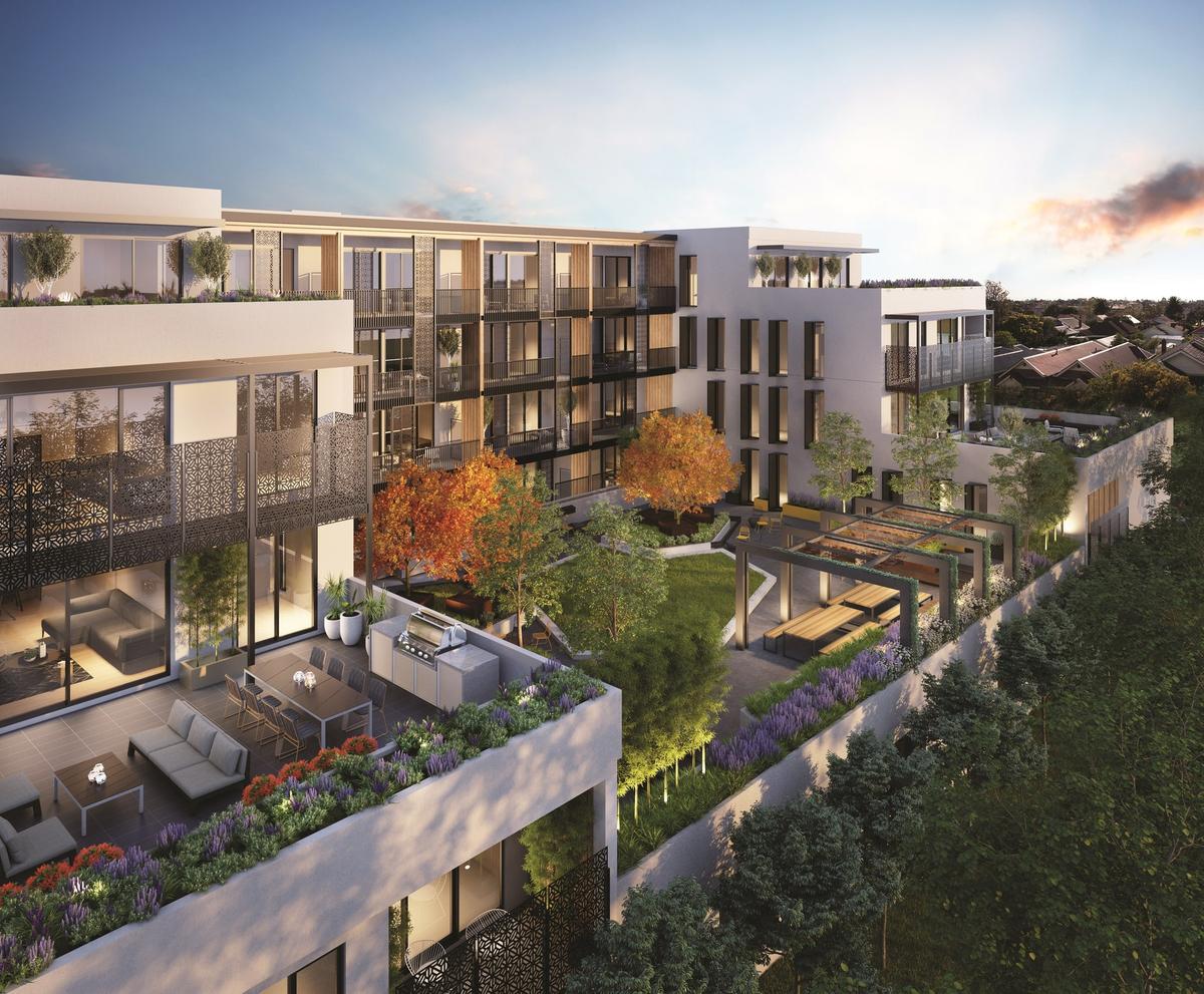 Immeuble à condo de luxe