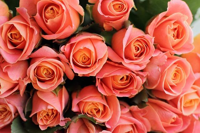 Bouquet de fleurs offert pour la Saint-Valentin