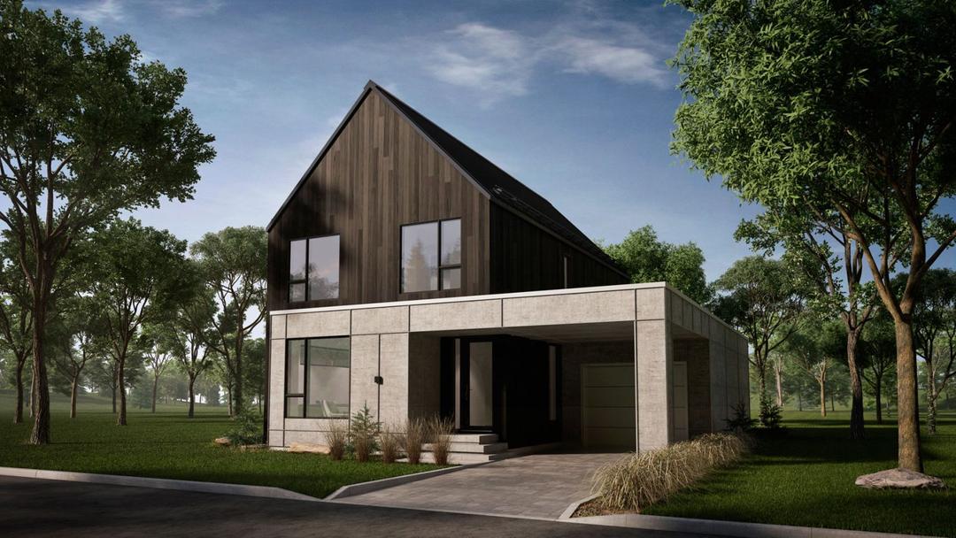 acheter une maison scandinave : résidence Oslo extérieur_10 jolies maisons scandinaves à découvrir_XpertSource