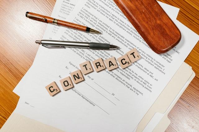 Contrat notarié authentique