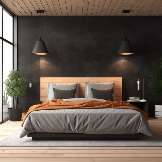 Chambre d'inspiration minimaliste