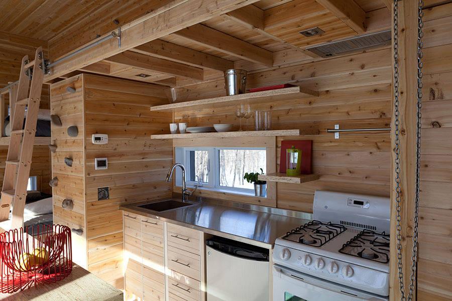 Micro chalet Zoobox cuisine