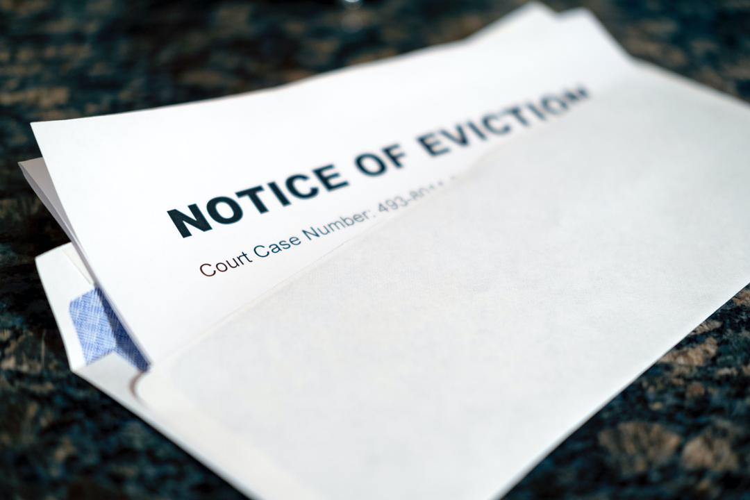 Une notice pour l'éviction d'un locataire