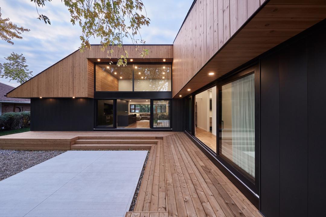 Pearl House façade arrière