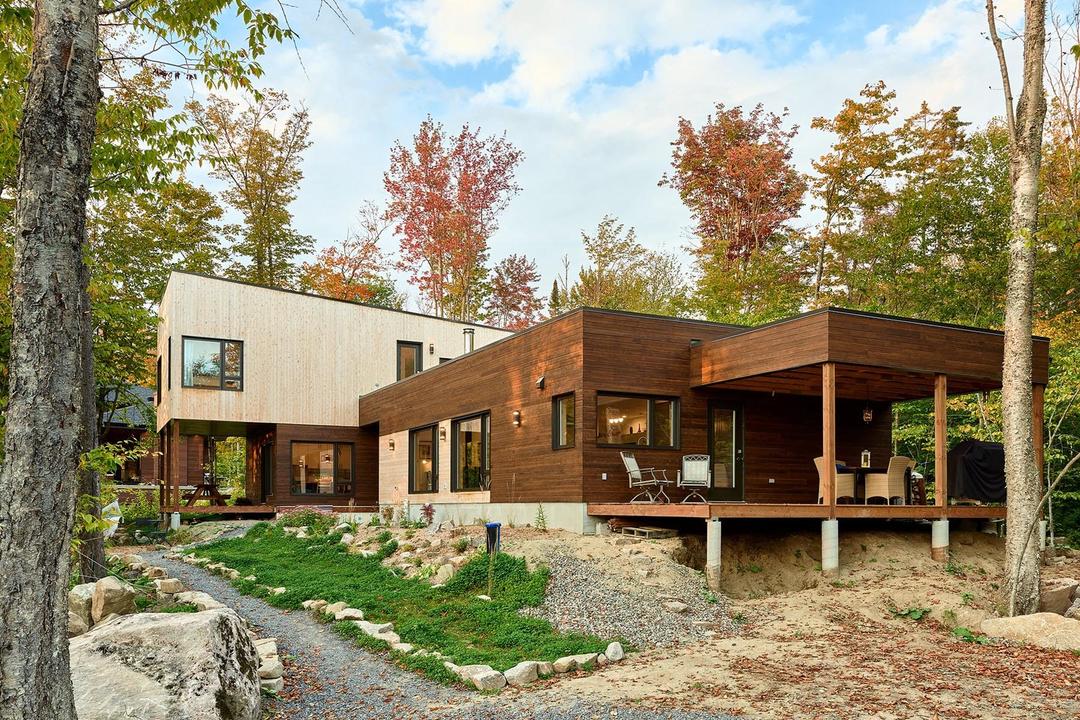 Maison bigénérationelle DCMS vue éloignée