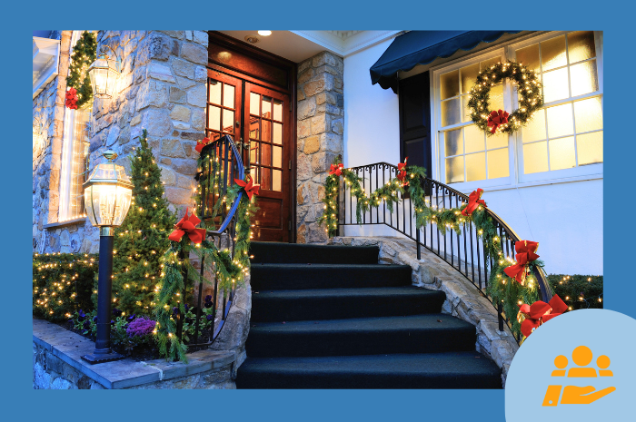 Noël : comment décorer les extérieurs de la maison?