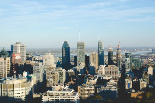 Montréal, ville qui compte de nombreuses agences immobilières