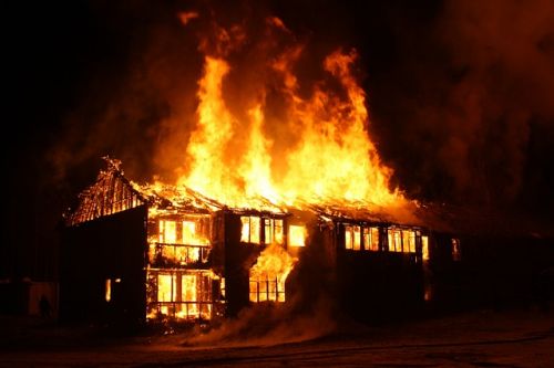 Un incendie sur une maison patrimoniale