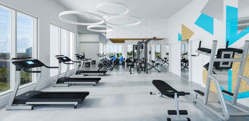 Voltige project condos gym