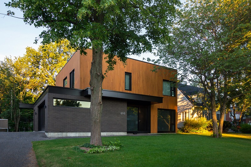 Exterior home Étienne Bernier