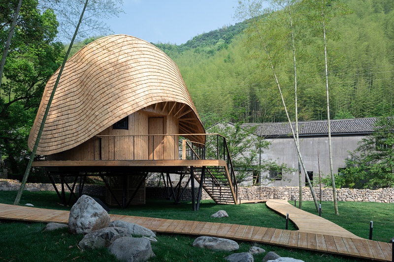 Maison originale en Chine