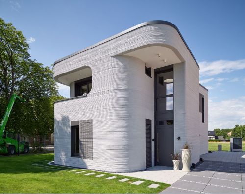 Première maison imprimée en 3D de l’Allemagne 