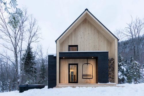 maison nordique rustique : villa boréale extérieur_10 jolies maisons scandinaves à découvrir_XpertSource