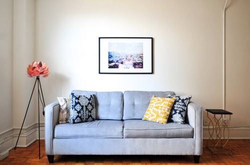 Living room of a home