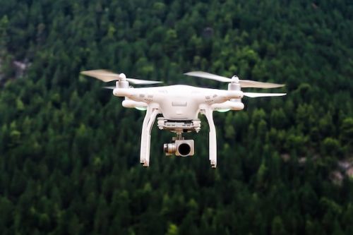 Photogrammétrie aérienne avec un drone doté d’une caméra