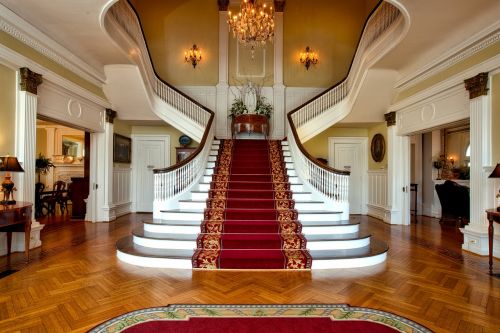 Escalier magnifique villa luxe et prestige