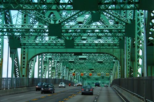 Champlain bridge in Montreal