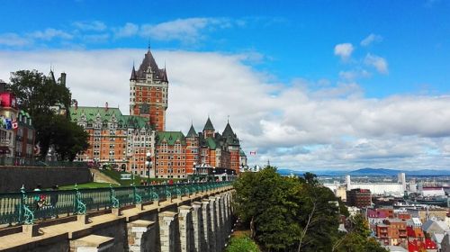 Le château de Frontenac à Québec
